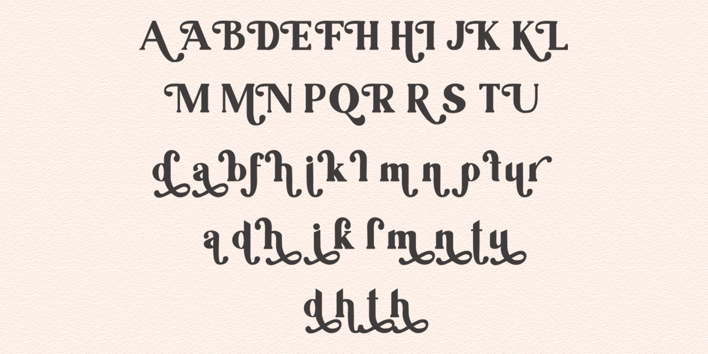 Пример шрифта Ragila Regular